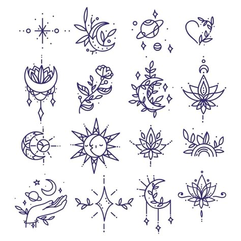 40 Festive Halloween Witch Decor - DIY Witch Decor Ideas to Try! Behind Leg Tattoo Thighs, Ide Jurnal, Lotus Flower Tattoo Design, Nature Symbols, Tato Henna, Sharpie Tattoos, Handpoke Tattoo, Inspiration Tattoos, Small Hand Tattoos