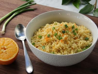 Orange-Flavored Rice Orange Rice Recipe, Flavored Rice Recipes, Orange Rice, Tia Mowry, Flavored Rice, Cooking Channel, Top Recipes, Rice Recipe, Rice Dishes