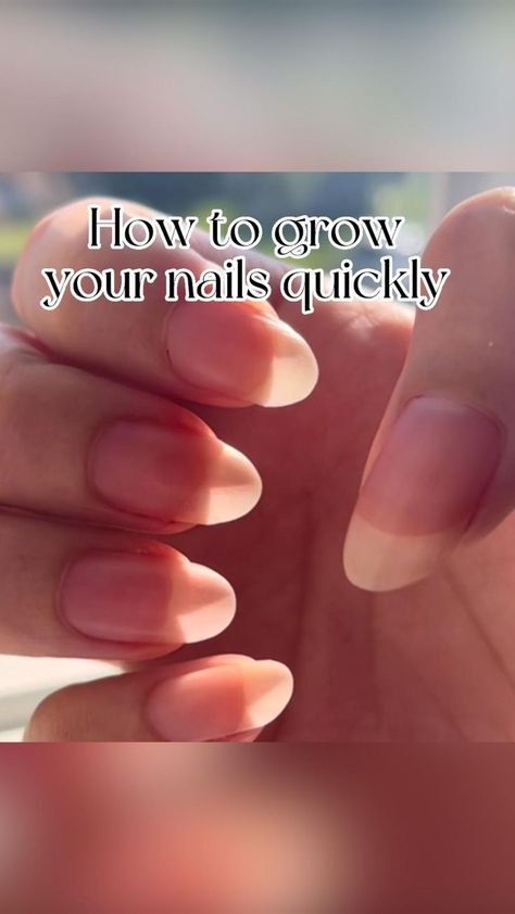 Nails Grow Faster, Make Nails Grow, Grow Long Nails, Nail Growth Tips, Grow Nails Faster, Health Signs, Tongue Health, Nails Today, Nail Care Routine