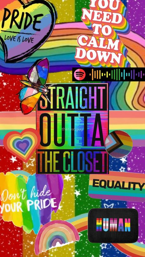 HAPPY PRIDE MONTH!! #gay #lgbt #lgbtq #lgbtqpride #wallpaper #aesthetic #fyp Pride Fashion, Lgbtq Funny, Happy Pride Month, Lgbtq Flags, Lgbt Flag, Lgbt Love, Happy Pride, Pride Merch, Photo Couple