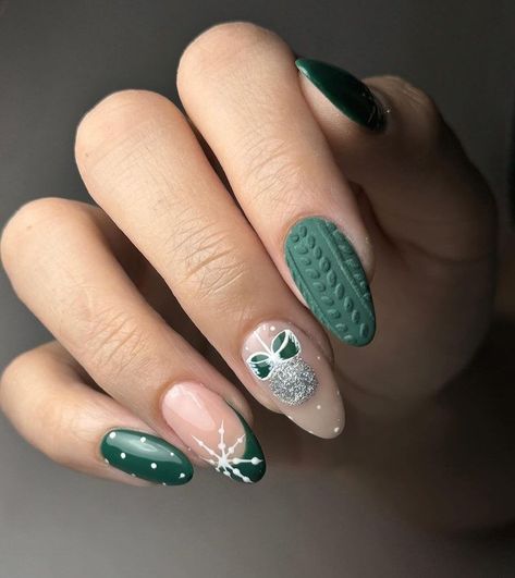 Nyc Nails, Ideas Uñas, Tie Dye Nails, Gel Nail Art Designs, Green Cute, Sweater Nails, Simple Gel Nails, Nail Art Inspo, Short Acrylic Nails Designs