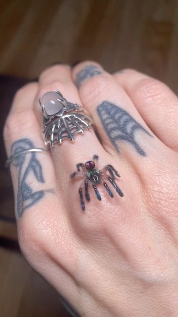 Spider Tattoo Tarantula, Tarantula Tattoo, Jumping Spiders, Spider Tattoo, Jumping Spider, Sternum Tattoo, Mom Tattoos, Nature Tattoos, Tattoo Inspo