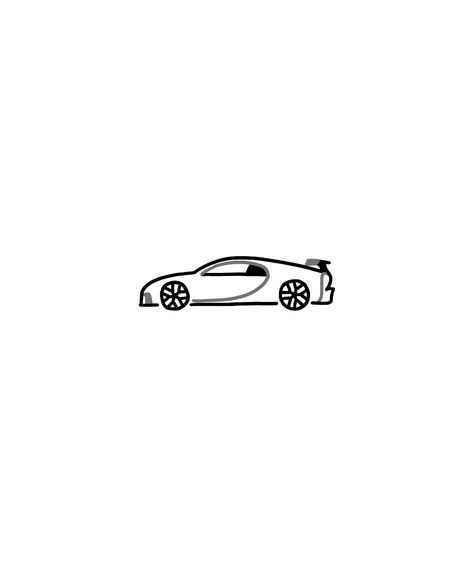 Chiron Pur Sport, Simple Draw, Car Art, Eye Candy, Jordan, Doodles, Cars, Tattoos, Drawings