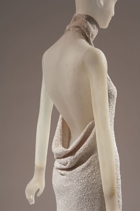 Michael Kors for CÉLINE evening dress, Fall 1998. From the collection of The Museum at FIT. 1990s Clothing, Drag Ideas, Wedding Event Dresses, 90s Glam, Glam Life, Hollywood Costume, Museum Fashion, Leisure Suit, Pants Women Fashion