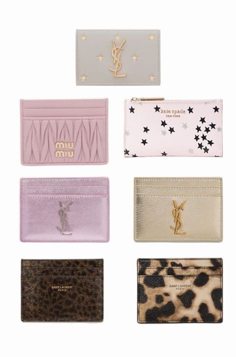 Miu Miu, Wallets, Saint Laurent, Kate Spade, Wallet, Paris, Stars