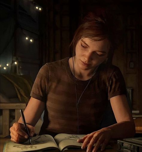 Ellie Williams, Last Of Us, A Woman, Writing