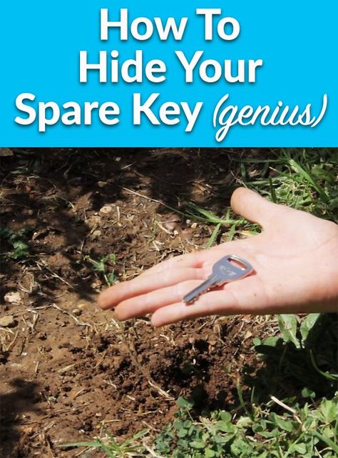 Hiding Keys Inside, Hidden Key Ideas Outdoor, Key Hider Diy, Outdoor Secret Hideouts, How To Hide A Key Outside, Hiding Keys Outside Ideas, Diy Hide A Key, How To Hide A Spare Key Outside, Hide Key Outside Ideas