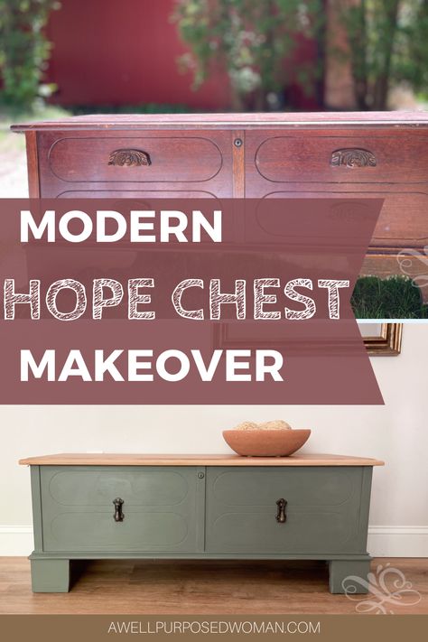 Lane Hope Chest, Hope Chest Makeover, Repurposed Hutch, Repurposed Desk, Chest Makeover, Hope Chests, Chest Ideas, Repurposed Dresser, Entertainment Center Repurpose