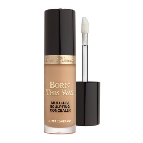 This Too Faced Concealer Blurs My Under-Eye Circles Better Than Any Photo-Editing App Waterproof Liquid Eyeliner, Best Concealer, Too Faced Concealer, Diy Skincare, Undereye Circles, Photo Editing Apps, Born This Way, Cruelty Free Makeup, Too Faced Cosmetics