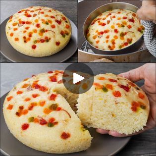 Eggless Steam Suji Cake In Bowl | No Oven | Suji Tutti Frutti Cake Recipe | Easy Suji Cake Recipe | Eggless Steam Suji Cake In Bowl | No Oven | Suji Tutti Frutti Cake Recipe | Easy Suji Cake Recipe | By N'Oven - Non VegFacebook Suji Cake Recipe, Tutti Frutti Cake, Steam Cake Recipe, Recipe Easy Quick, Cake Recipe Eggless, Cake Recipe Easy, Eggless Cake Recipe, Steamed Cake, Tutti Frutti