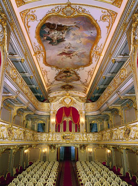 winterhill-aria Yusupov Palace Royal Theatre  Source: winterhill-aria Theater Architecture, Russia News, Palace Interior, A Night At The Opera, Romanov Dynasty, Russian History, Imperial Palace, Imperial Russia, المملكة العربية السعودية