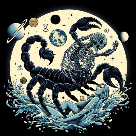 Insights for Scorpio and Pluto Influenced Wellness – AstroVibes Pluto Tattoo, Manage Emotions, Mind Diet, Mental And Physical Health, Healthy Activities, Scorpio Sign, Mindfulness Exercises, Managing Emotions, Zodiac Art