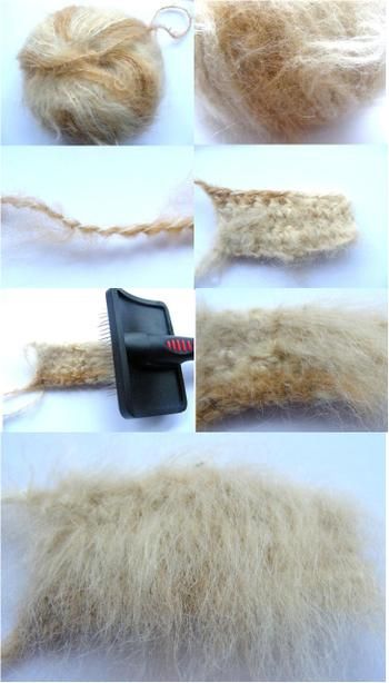 Brushed Crochet, Fuzzy Amigurumi, Brush Crochet, Fluffy Amigurumi, Slicker Brush, Amigurumi Animals, Pet Brush, Doll Wigs, Crochet Items