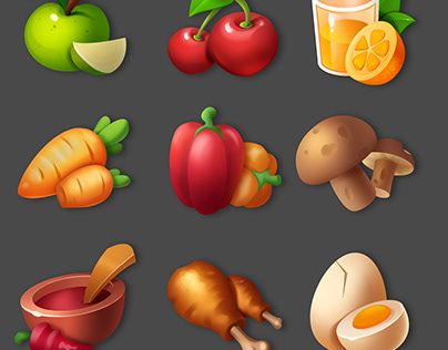 Puzzle Game Ui, Lucky Things, Barbecue Chicken Wings, Wings Game, Game 2d, Game Icons, Casual Art, Cooking Games, Casual Game