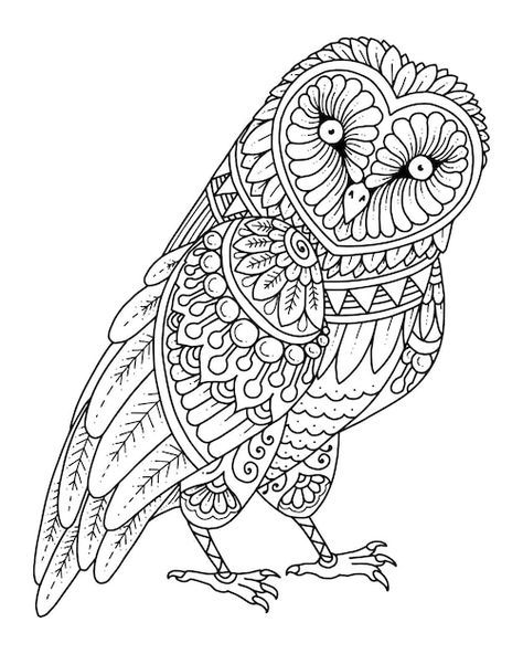 Number Coloring Pages Free Printable, Paris Coloring Pages, Animal Coloring Pages For Adults, Animal Mandala Coloring Pages, Halloween Zentangle, Paisley Coloring Pages, Owl Mandala, Printable Mandala, Free Printable Paper Dolls