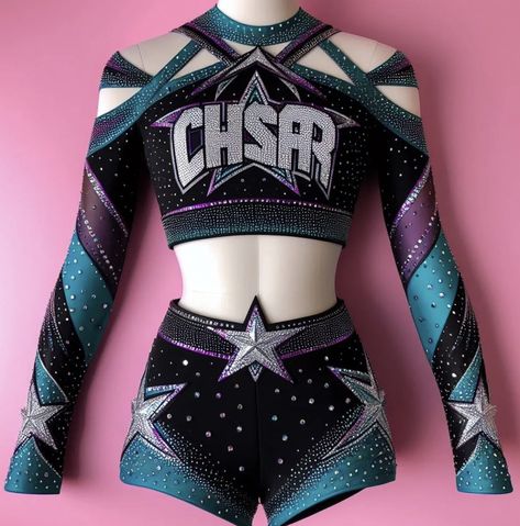 custom cheer uniforms All Star Cheer Uniforms, Drag Clothing, Dance Team Uniforms, Cheer Apparel, Cheer Costumes, Moda China, Wwe Outfits, Cheerleading Photos, Team Costumes