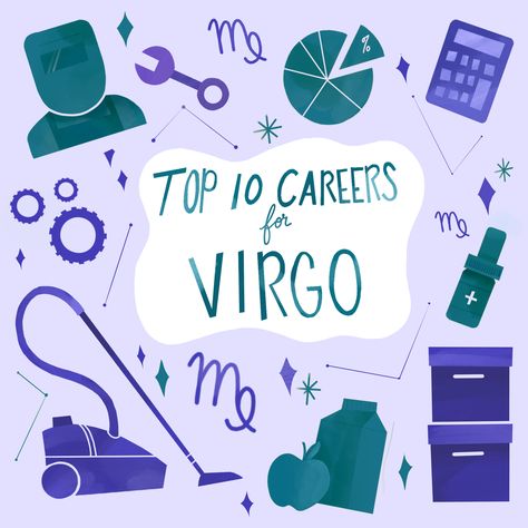 Top 10 Careers for Virgo #careeradvice #astrology #horoscope #career #virgo Virgo Career Ideas, Virgo Careers, Virgo Traits Men, Virgo Female, Best Zodiac Couples, Astrology Signs Scorpio, Natal Chart Astrology, Astrology Signs Dates, Hindi Learning