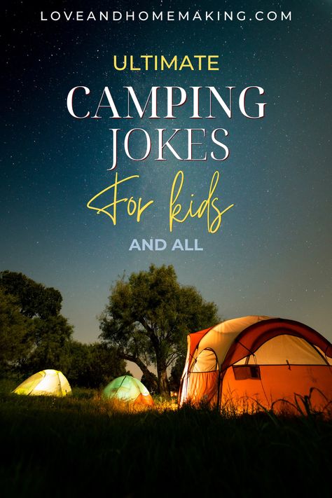 Get ready to giggle your way through your next camping adventure! 😂 Check out this ultimate list of camping jokes that are perfect for kids and adults alike, guaranteed to spark laughter by the campfire. From silly puns to family-friendly jokes, this collection has it all! 🔥 Camping Jokes, Camping In The Woods, Lake Swimming, Riddles For Kids, Memory Pictures, Funny Camping, Fathers Say, Camping Humor, Camping Adventure