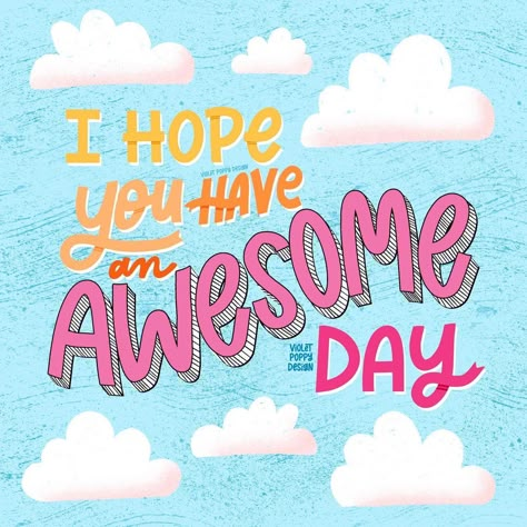 I hope you have an awesome day! . . . . . . . #goodmorning #todayisgoingtobeagoodday #todayisgonnabeagoodday #positivequote… | Instagram Wonderful Day Quotes, Great Day Quotes, Caring Thoughts, Have An Awesome Day, Thursday Motivation, Cute Good Morning Quotes, Have A Happy Day, Morning Texts, Poppy Design