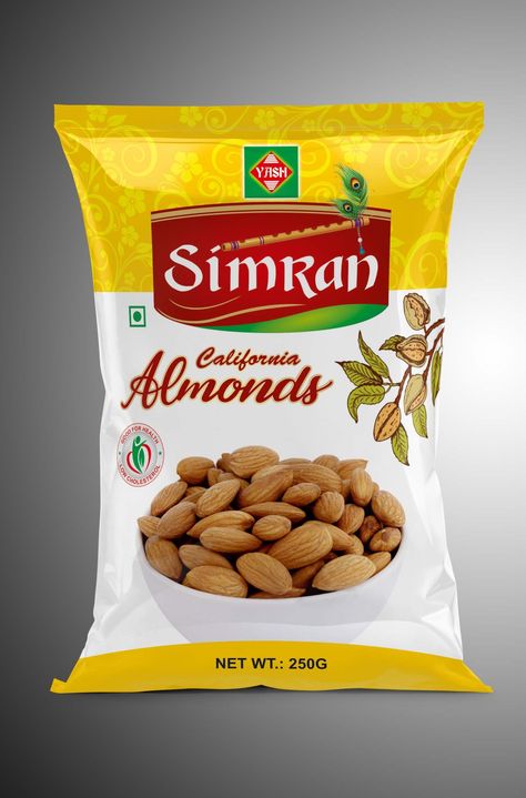 California Almonds, Food Advertising, Almond, Pouch, California, Health, Quick Saves