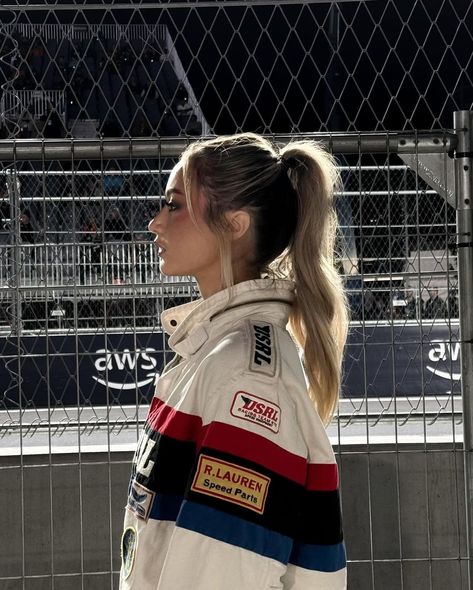 VIVA @F1 🏁❤️ | Instagram | @hannnahhtaylor F1 Instagram, Hannah Harrell, Race Outfit, Races Outfit, Racing Girl, Fashion Project, Car Girl, Closet Fashion, Gaming Clothes