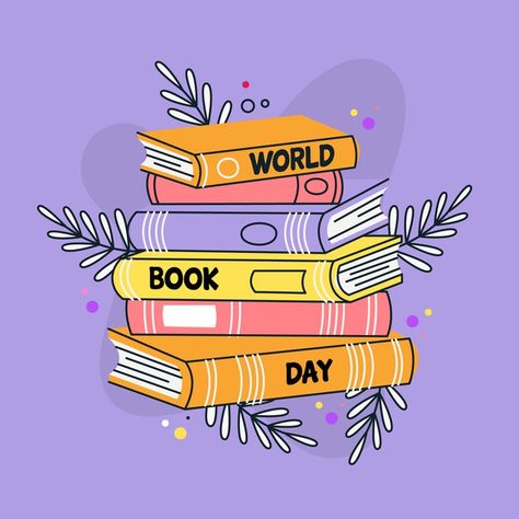 Hand drawn world book day background | Free Vector #Freepik #freevector #background #book #hand #education Book Day Drawings, Kawaii Book Drawing, Education Illustration Art, Pile Of Books Drawing, Pile Of Books Illustration, Reading Book Illustration, Reading Books Illustration, Background Book, Book Background