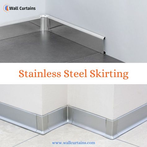 Discover the sleek elegance of stainless steel skirting, a modern choice for your interior spaces. Contact Us: 🔗 https://wallcurtains.com/service/pvc-skirting/ ☎ +971502136026 📧 info@wallcurtains.com 🏢 Al Quoz first behind BMW showroom sheik zayed road DUBAI #StainlessSteelSkirting #ModernDesign #SleekElegance #InteriorUpgrade #ContemporarySpaces #DurableFinishes #CleanLines #PolishedLook #InteriorAesthetics #FunctionalDesign #SophisticatedStyle #IndustrialChic #ElevateYourSpace Bmw Showroom, Sheik Zayed, Curtain Wall, Industrial Chic, Functional Design, Sophisticated Style, Interior Spaces, Clean Lines, Showroom