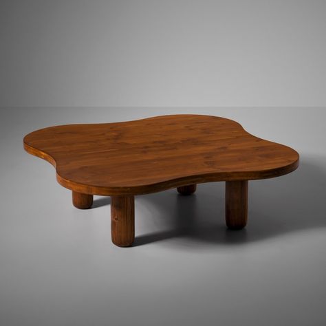 Listed on VNTG.com: Cloud shaped Pine wooden coffee table, Scandinavia 1970s | #vntg #vintage Scandi Coffee Table, Table Png, Cloud Shapes, Wooden Coffee Table, Scandinavia, Table Desk, Table Design, Vintage Design, Living Area