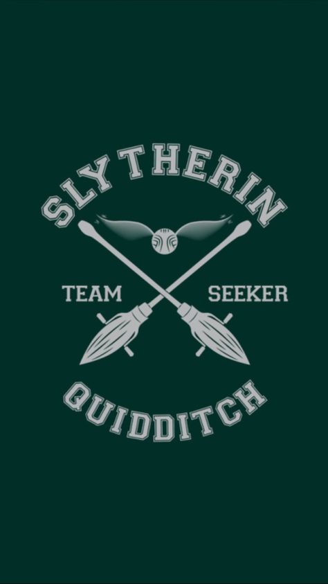 Slytherin Quidditch, Slytherin Wallpaper, Harry Potter Background, Harry Potter Poster, Draco Malfoy Aesthetic, Slytherin Pride, Buku Harry Potter, Slytherin Harry Potter, Harry Potter Images