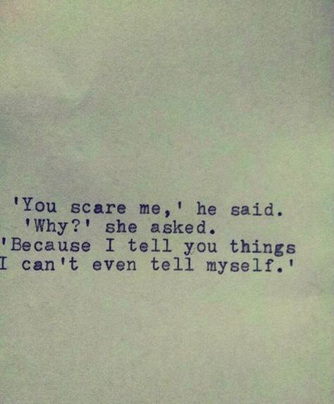 You Scare Me, Amazing Husband, Soul Care, Goals Quotes, New Energy, I Am Scared, Favorite Pins, Interior Ideas, Infj