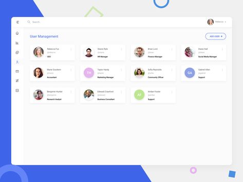 User Management by Saroj Shahi on Dribbble Admin Panel Template, User Management, Ui Design Dashboard, Creative Website Design, Documents Design, Ui Design Website, Slides Presentation, Admin Panel, Web Inspiration