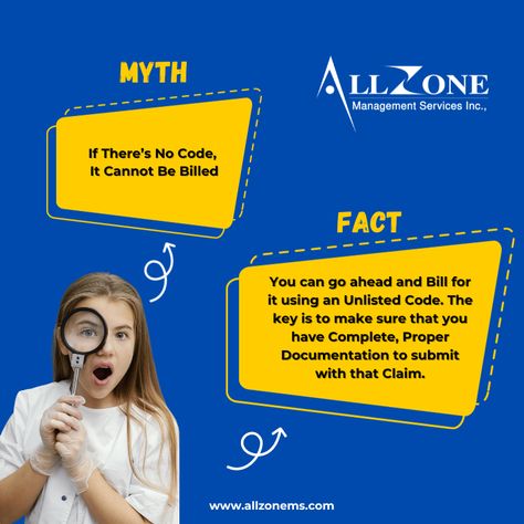 Myth or Fact? Let's separate truth from fiction and get to the bottom of it! #medicalbilling #medicalcoding #revenuecyclemanagement #MedicalDocumentation #healthcare #medicalbillingtips #myth #facts #mythandfact #mythvsfact #mythvsreality #truefacts #Allzonems #allzonemanagementservices #TuesdayTip #mythbusters #tuesdayvibe Myth And Truth, Myth And Fact, Myth Busters, Revenue Cycle Management, Medical Billing And Coding, Billing And Coding, Healthcare Management, Medical Coding, Medical Billing