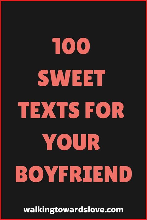 Discover heartwarming ways to express your love with these sweet boyfriend texts messages. Strengthen your bond by sending thoughtful and affectionate messages to your special someone. Whether you're looking for inspiration or simply want to add more sweetness to your relationship, these sweet texts for your boyfriend are sure to make him smile. Say "I love you" in a new and meaningful way today! Ways To Say I Love You To Him, Sweet Boyfriend Texts, Texts For Your Boyfriend, Im Crazy About You, Texts Messages, Text Messages Boyfriend, Sweet Text, Savage Texts