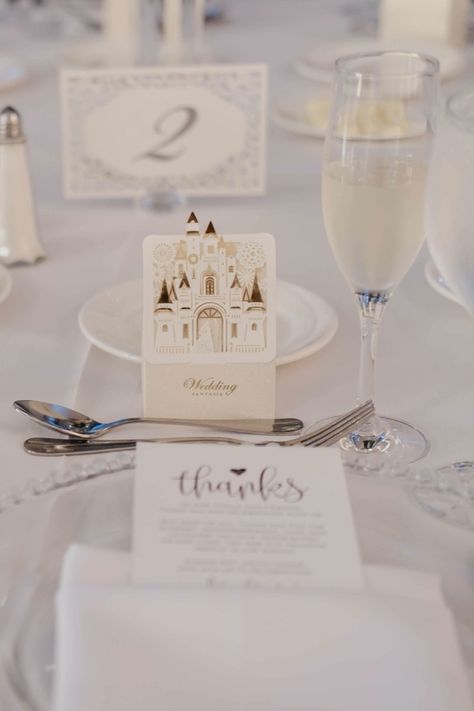 These wedding favor boxes were such a special addition to our day!

Photo credit to Simply Captivating - https://www.simplycaptivating.com Disney Wedding Favors For Guests, Disney Wedding Favors, Disney Wedding Gifts, Candy Box Gift, Romantic Castle, Wedding Disney, Disney Wedding Theme, Bridal Boxes, Castle Designs