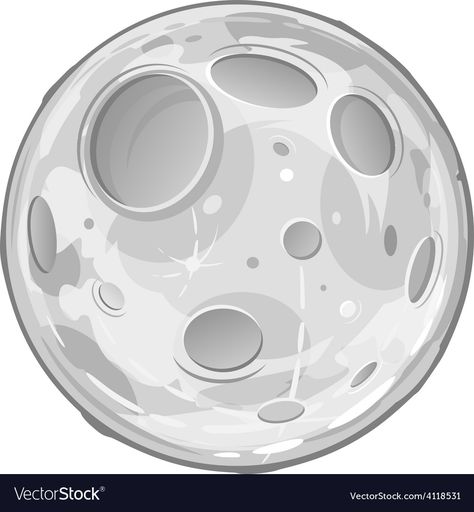 Full Moon Cartoon Royalty Free Vector Image - VectorStock Solar System Cake, Space Party Decorations, Moon Cartoon, Moon Vector, Outer Space Party, طابع بريدي, Outer Space Birthday, Space Birthday Party, Best Shots