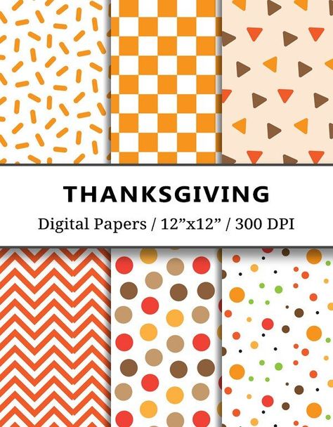 Free Printable Thanksgiving Digital Papers Pack Scrapbook Making, Free Printable Thanksgiving, Thanksgiving Paper, Free Printable Templates, Digital Paper Free, Background Printable, Autumn Paper, Printable Thanksgiving, Tartan Christmas