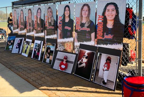 Senior Softball Night, Senior Baseball Night Ideas, Senior Night Gift Ideas Softball, Senior Night Softball Ideas, Senior Night Baseball Ideas, Softball Senior Night Ideas, Softball Senior Night Gifts, Senior Night Softball, Softball Senior Night