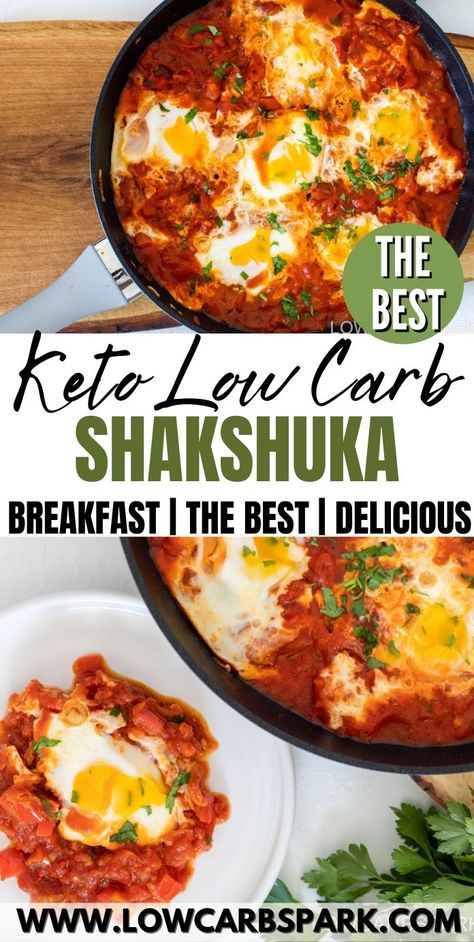 Keto Shakshuka, 7 Day Cabbage Soup Diet, Keto Egg Recipe, Shakshuka Recipes, Tomato Dishes, Meat Diet, Cabbage Soup Diet, Lchf Recipes, Ketogenic Diet Meal Plan