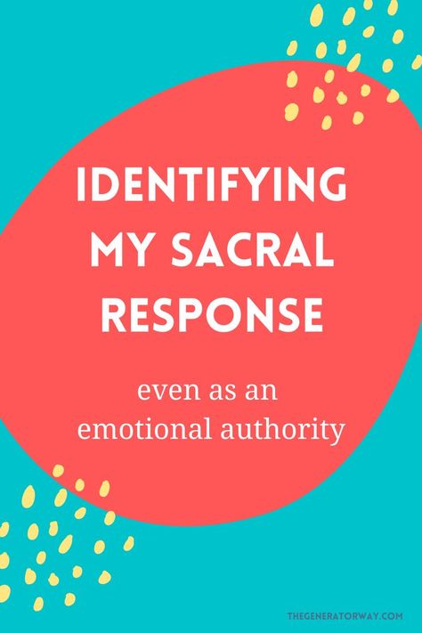 I'm talking about how I think identifying your sacral response is important as a Generator or Manifesting Generator, even if you are an emotional authority. ⁠ ⁠ While Human Design identifies the solar plexus (emotional authority) as outweighing the sacral (sacral authority), I still think as a Generator or MG we still identify and tap into our sacral response. ⁠ ⁠ I'm sharing where I feel like my sacral authority shows up and how I tie that to my emotional authority. Sacral Authority, Off Grid, Human Design, Business Design, Plexus Products, No Response, Solar, Affirmations, Human