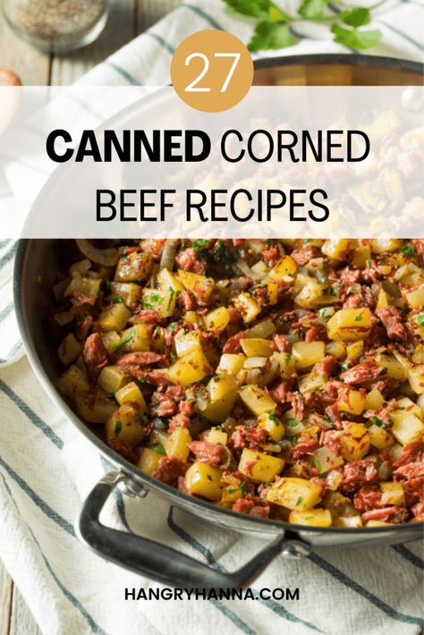 Canned Beef Recipes, Canned Beef Recipe, Canned Corned Beef Recipe, Corned Beef Stew, Corned Beef Leftovers, Canned Beef, Corned Beef Hash Recipe, Canned Corned Beef, Corn Beef