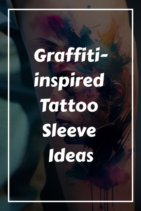 Unleash your urban spirit with our Graffiti Tattoo Ideas. Each design captures the raw, vibrant essence of street art, symbolizing freedom, creativity, and self-expression. Perfect for those who appreciate the edgy, colorful world of graffiti and its powerful artistic statement. Urban Tattoos Designs, Graffiti Tattoo Ideas, Urban Tattoos, Tattoo Sleeve Ideas, Graffiti Wildstyle, Stencil Graffiti, Graffiti Tattoo, Graffiti Writing, Sleeve Ideas