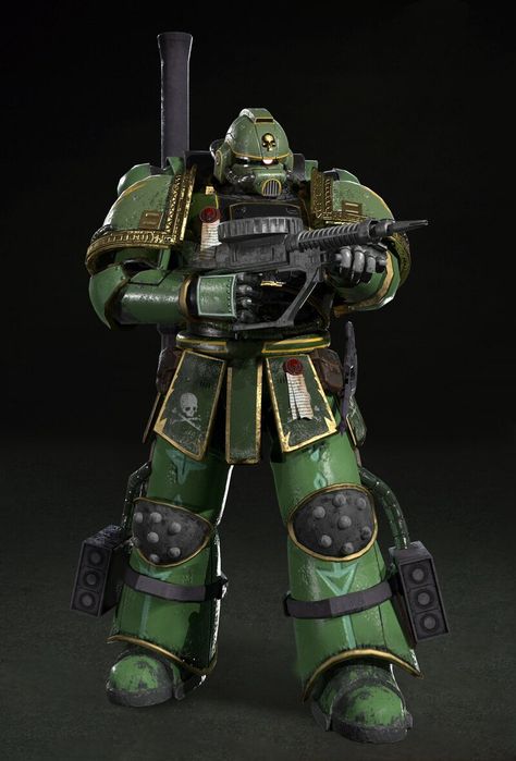 ArtStation - If MS-06F Zaku 2 in Warhammer Gundam Warhammer, Warhammer 40k Armor Concept Art, 40k Crossover, Gundam Concept Art, Warhammer Ships, Warhammer Space Marine, Warhammer 40k Space Marine, Gundam Concept, Space Marine Art