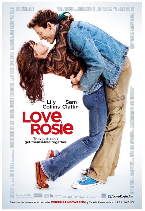 Love, Rosie.  Really loved the movie!!!! Film Love Rosie, Love Rosie Movie, Love Rosie, One Night Stand, Sam Claflin, Tv Series Online, English Movies, Romantic Movies, Boston Massachusetts