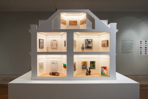 Masterpieces in Miniature: The 2021 Model Art Gallery Mini Art Gallery Drawing, Miniature Art Gallery, Art Gallery Drawing, Gillian Wearing, Mini Art Gallery, Tacita Dean, Miniature Museum, Maggi Hambling, Mini Museum