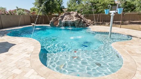 Baja Shelf Pool, Pool Baja Shelf, Build A Pool, Baja Shelf, California Pools, Backyard Pool Design, Pool Cost, Dream Backyard Pool, Swimming Pool Landscaping