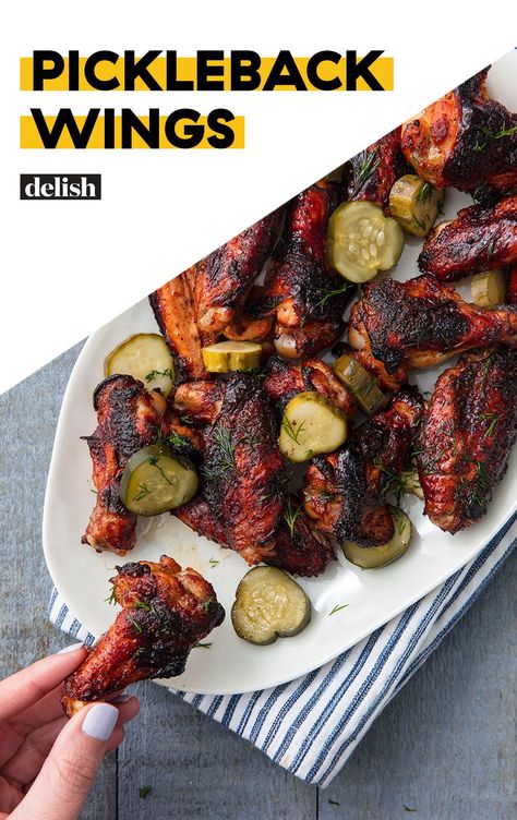 Pickleback Wings, Dill Pickle Wings, Pickle Wings, Dirty Wings, Crockpot Appetizers, Superbowl Appetizers, Turkey Wings, Cooking Chicken, Paleo Crockpot