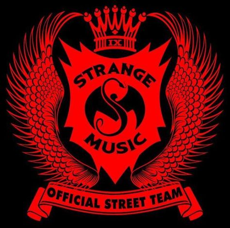 Strange Music, Inc - Do You Want To Join The Strange Music Street Team? Strange Music Logo, Juggalo Art, Tech 9, Tech N9ne, Strange Music, Owl Tattoo Design, Star Wars Love, Angels Logo, Music Life