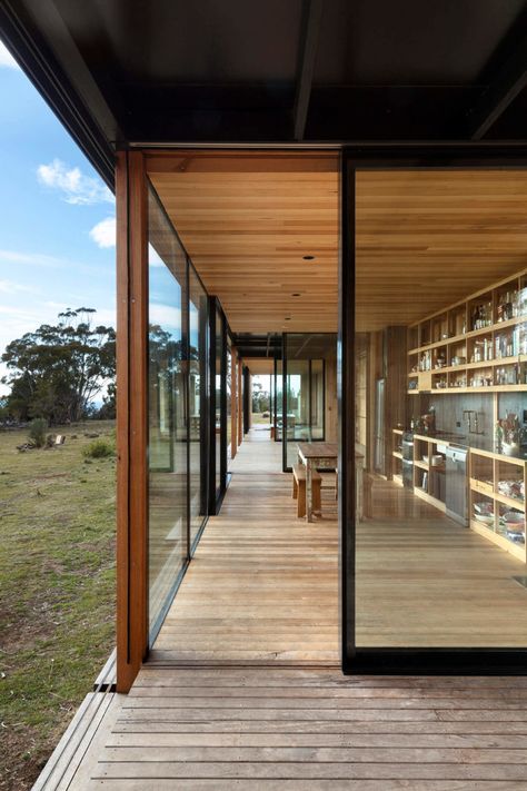 Pine Flat Lodge: People’s Choice – 2021 Tasmanian Architecture Awards – Australian Institute of Architects Lodge Room, Bruny Island, The Local Project, Architecture Awards, Commercial Architecture, Curated Design, Industrial Buildings, Built Environment, Local Design