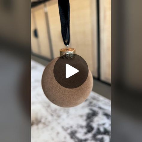 RUN TO MICHAEL’S! These are dupes for the viral Studio McGee flocked o... | Ornament | TikTok Mcgee Christmas, Diy Baubles, Flocked Ornaments, Billie Holiday, Studio Mcgee, Sell Out, Hobby Lobby, Holiday Ornaments, Flocking