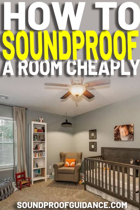 soundproof room cheaply Splitting A Bedroom In Two, Soundproof Room Diy, Sound Proofing A Room, Soundproofing Diy, Soundproof Panels, Soundproofing Material, Noise Dampening, Sliding Wall, Soundproof Room